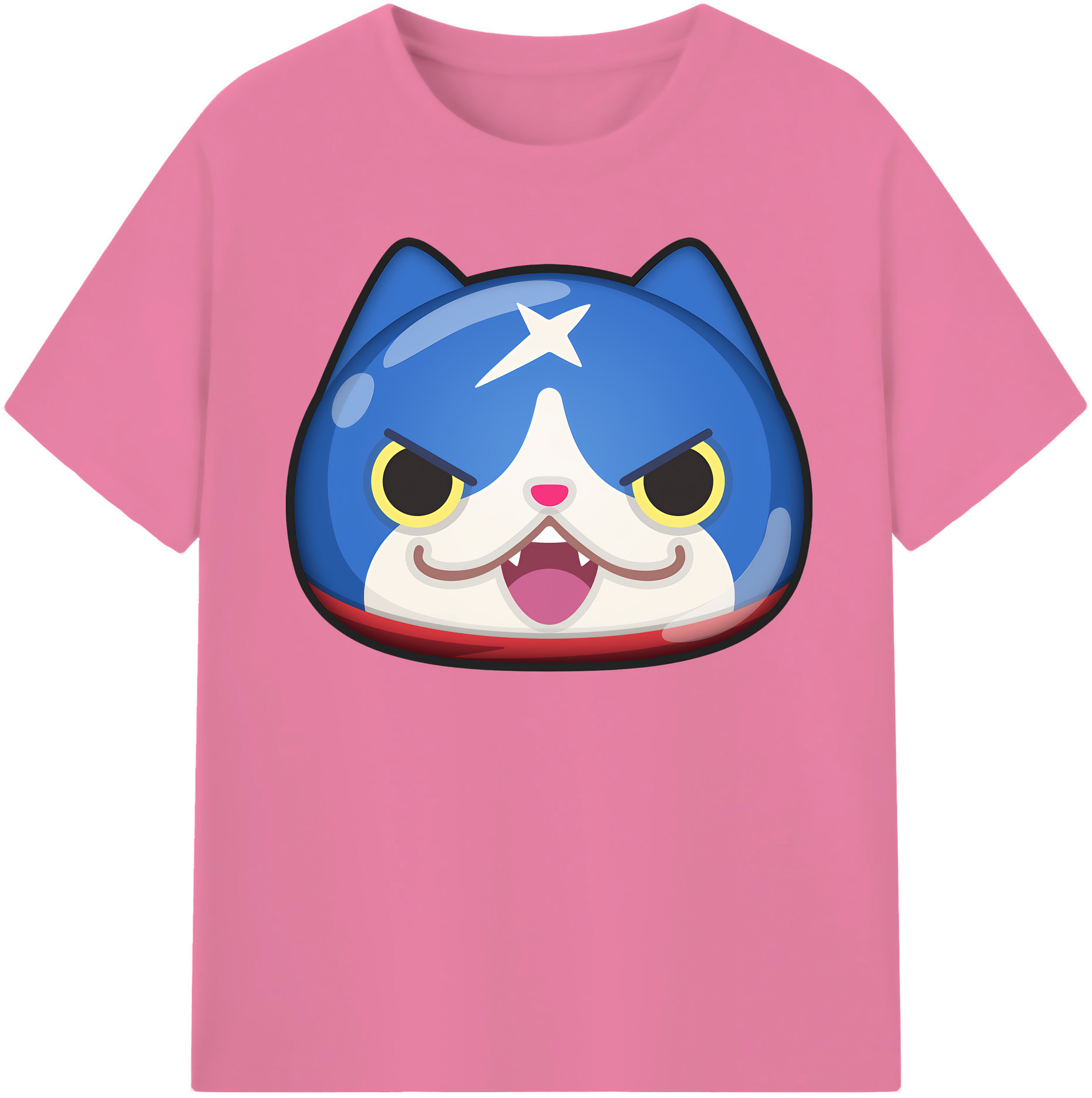 （画像用） 妖怪ウォッチ Yo-kai Watch 綿100％半袖Tシャツ（フロントプリント）